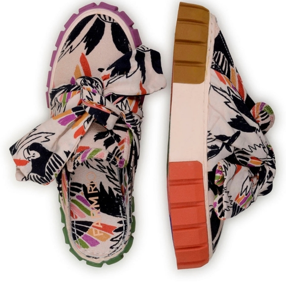 FarmRio Slide on Sneaker Mule - Picture 4 of 5